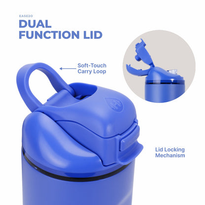 HYDROJUG Deals | HydroJug Ease2o 24oz - 2-in-1 Water Bottle with Soft Straw & Chug Spout – Berry Pop