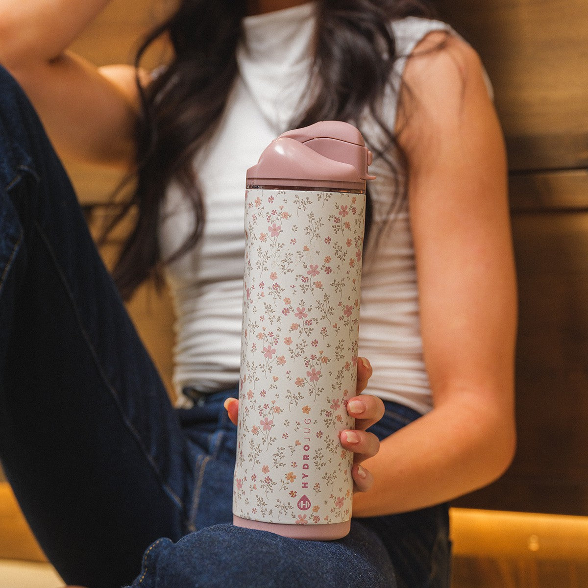 HYDROJUG Popular | HydroJug Ease2o 24oz - 2-in-1 Water Bottle with Soft Straw & Chug Spout – Magnolia