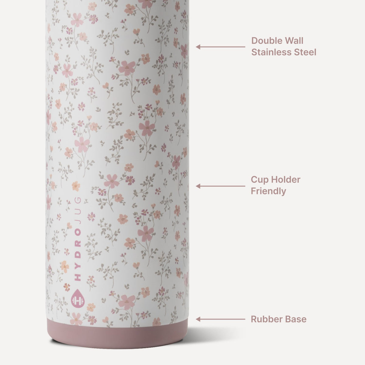 HYDROJUG Popular | HydroJug Ease2o 24oz - 2-in-1 Water Bottle with Soft Straw & Chug Spout – Magnolia