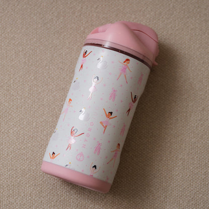 HYDROJUG Deals | HydroJug Ease2o 14oz - Leakproof 2-in-1 Kids Water Bottle with Straw & Chug Spout – Ballerina