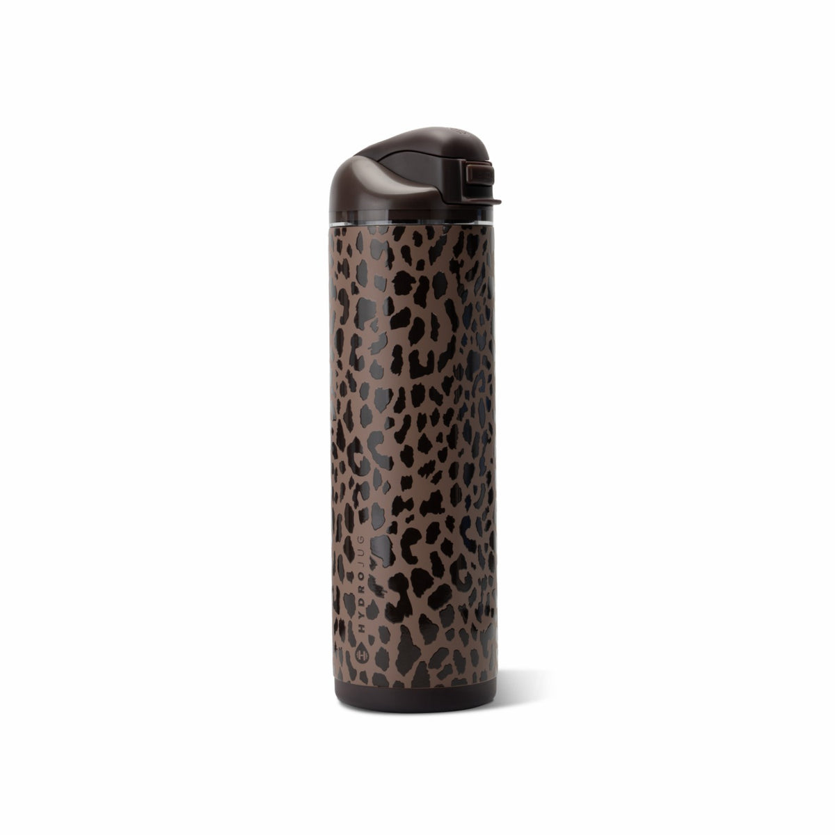 HYDROJUG Premium | HydroJug Ease2o 24oz - 2-in-1 Water Bottle with Soft Straw & Chug Spout – Brown Leopard