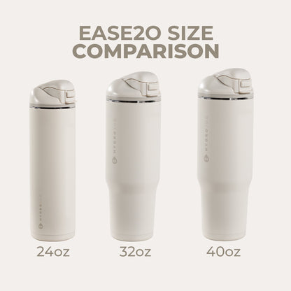 HYDROJUG Smart Buy | HydroJug Ease2o 40oz - Dual-Function Water Bottle with Straw & Chug Spout – Linen