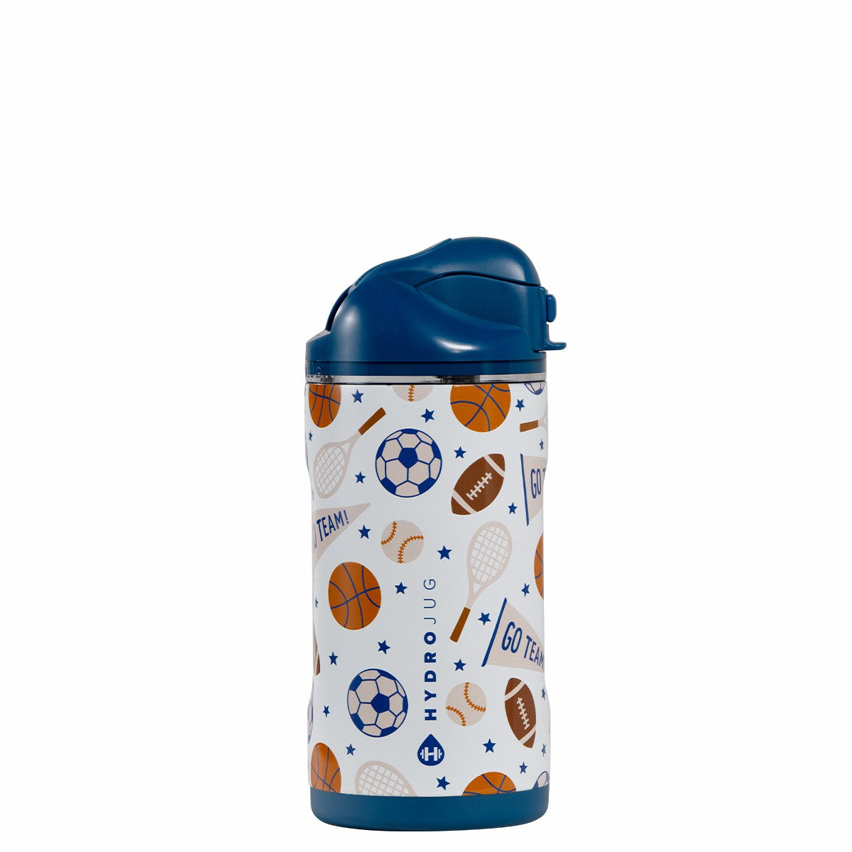 HYDROJUG Essential | HydroJug Ease2o 14oz - Leakproof 2-in-1 Kids Water Bottle with Straw & Chug Spout – All Stars