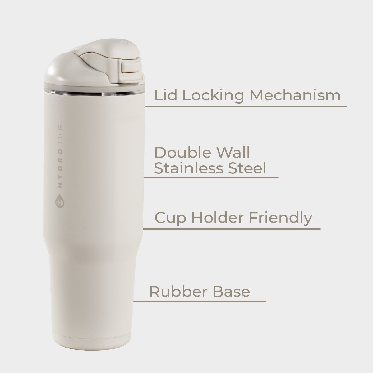 HYDROJUG Customer Favorite | HydroJug Ease2o 32oz - Compact Water Bottle with Straw & Chug Spout – Linen