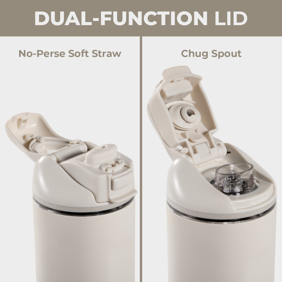 HYDROJUG Customer Favorite | HydroJug Ease2o 32oz - Compact Water Bottle with Straw & Chug Spout – Linen