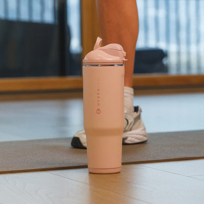 HYDROJUG Essential | HydroJug Ease2o 32oz - Compact Water Bottle with Straw & Chug Spout – Dusty Rose