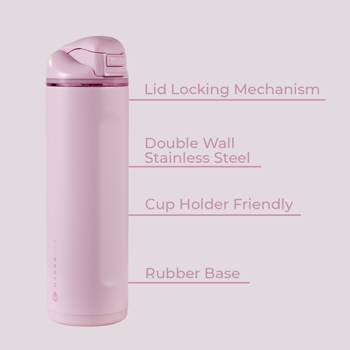 HYDROJUG Featured | HydroJug Ease2o 24oz - 2-in-1 Water Bottle with Soft Straw & Chug Spout – Sweet Pea