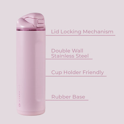 HYDROJUG Featured | HydroJug Ease2o 24oz - 2-in-1 Water Bottle with Soft Straw & Chug Spout – Sweet Pea