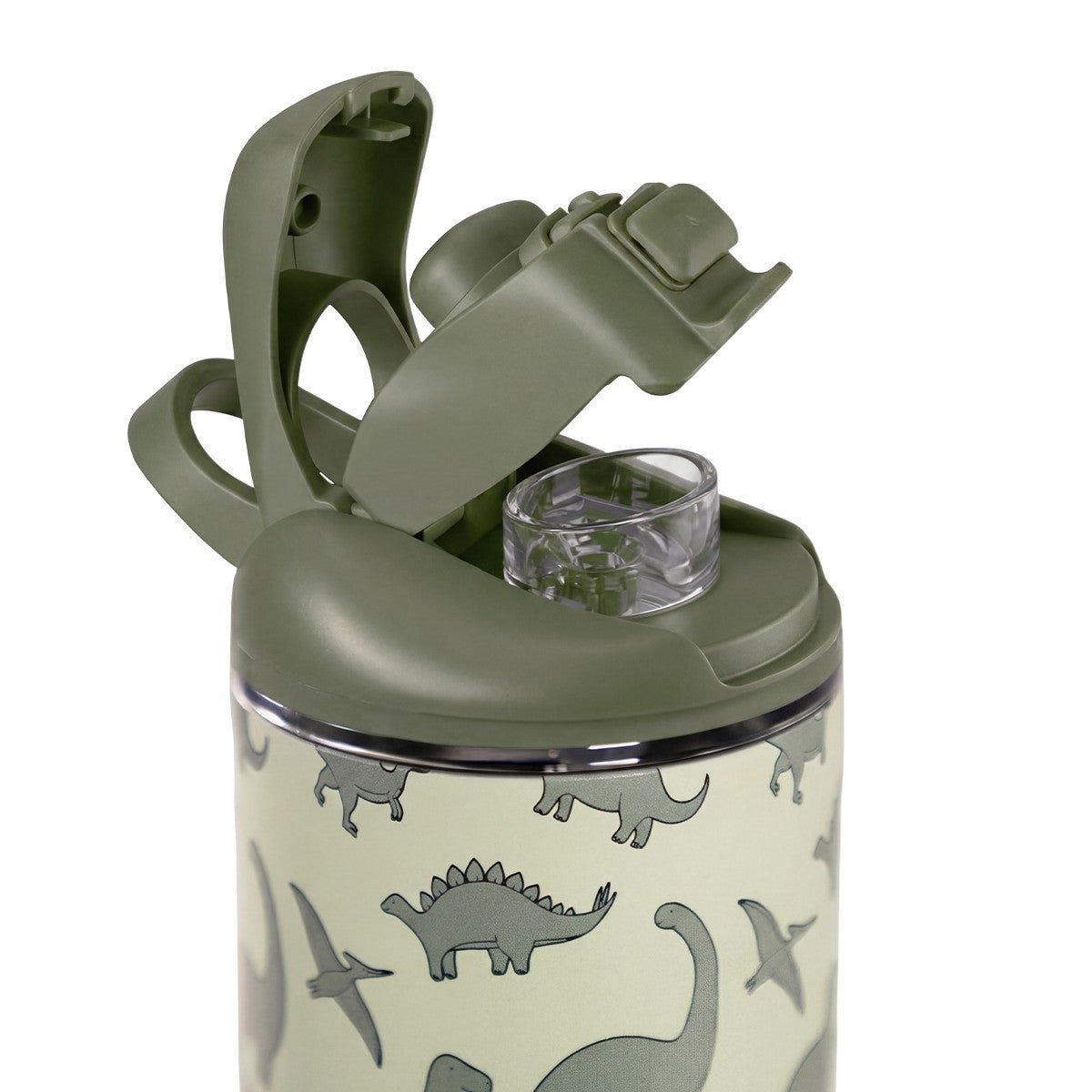 HYDROJUG Everyday | HydroJug Ease2o 14oz - Leakproof 2-in-1 Kids Water Bottle with Straw & Chug Spout – Dinosaur