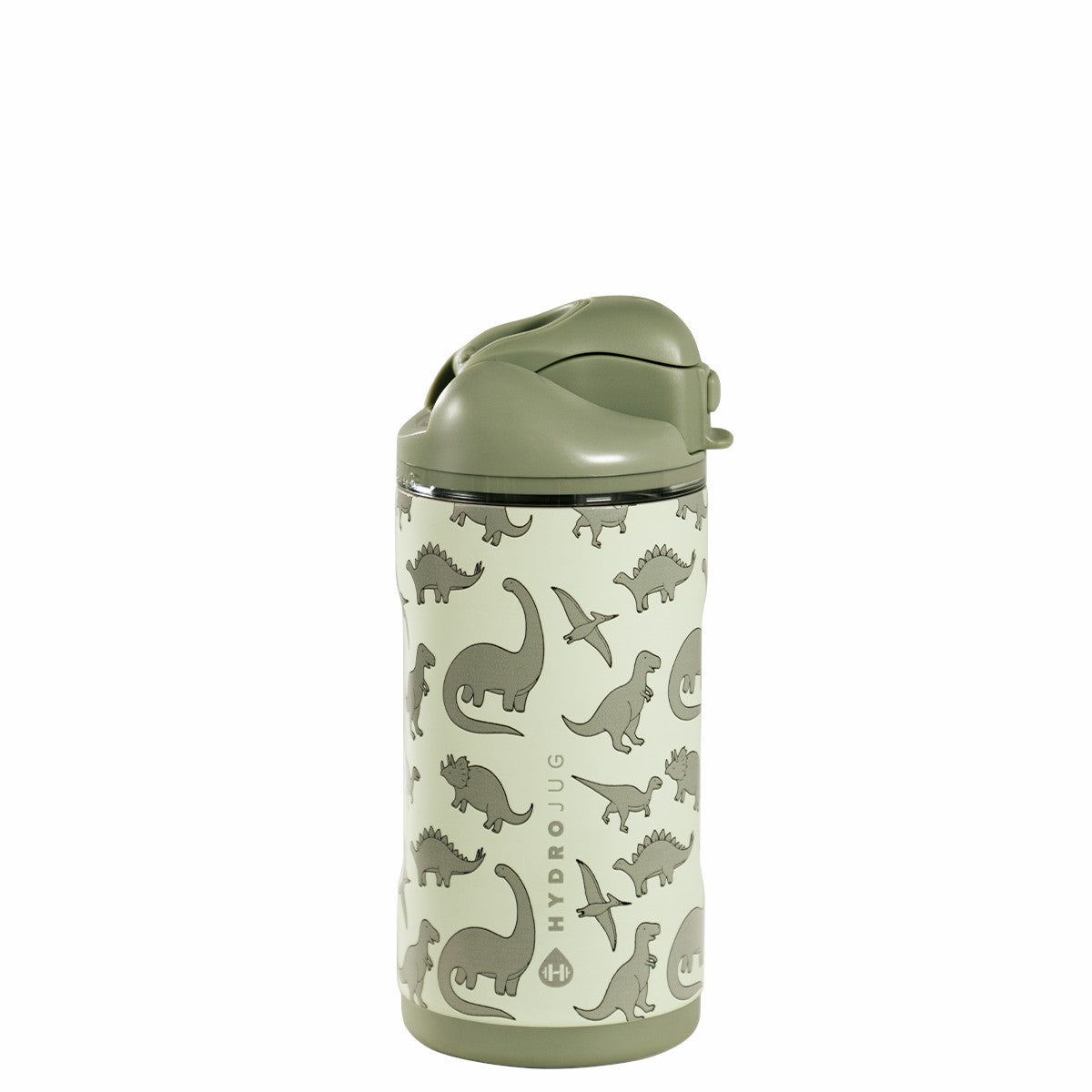 HYDROJUG Everyday | HydroJug Ease2o 14oz - Leakproof 2-in-1 Kids Water Bottle with Straw & Chug Spout – Dinosaur