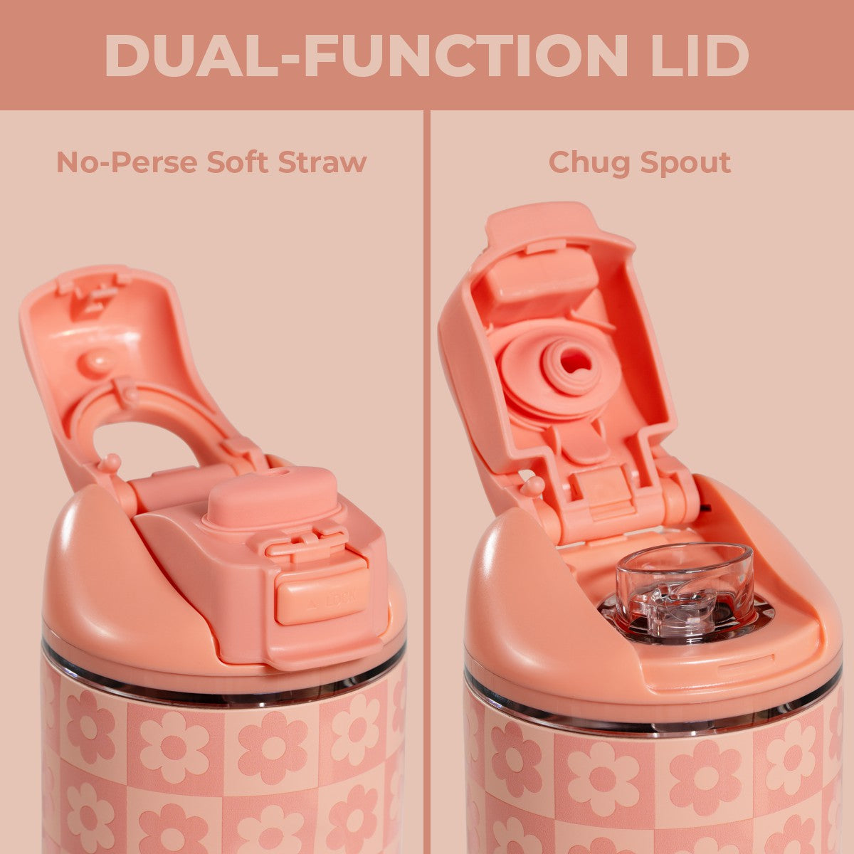 HYDROJUG Special Offer | HydroJug Ease2o 14oz - Leakproof 2-in-1 Kids Water Bottle, Straw & Chug Spout – Daisy Checkers