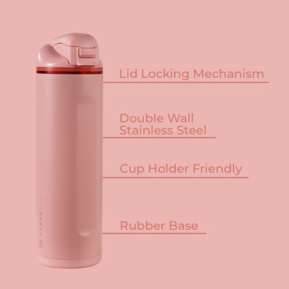 HYDROJUG Trending | HydroJug Ease2o 24oz - 2-in-1 Water Bottle with Soft Straw & Chug Spout – Tulip