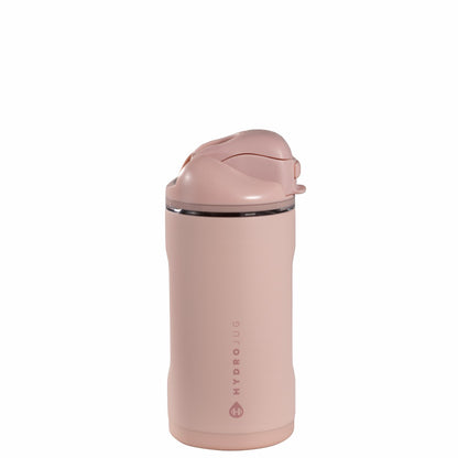 HYDROJUG Featured | HydroJug Ease2o 14oz - Leakproof 2-in-1 Kids Water Bottle with Straw & Chug Spout – Dusty Rose