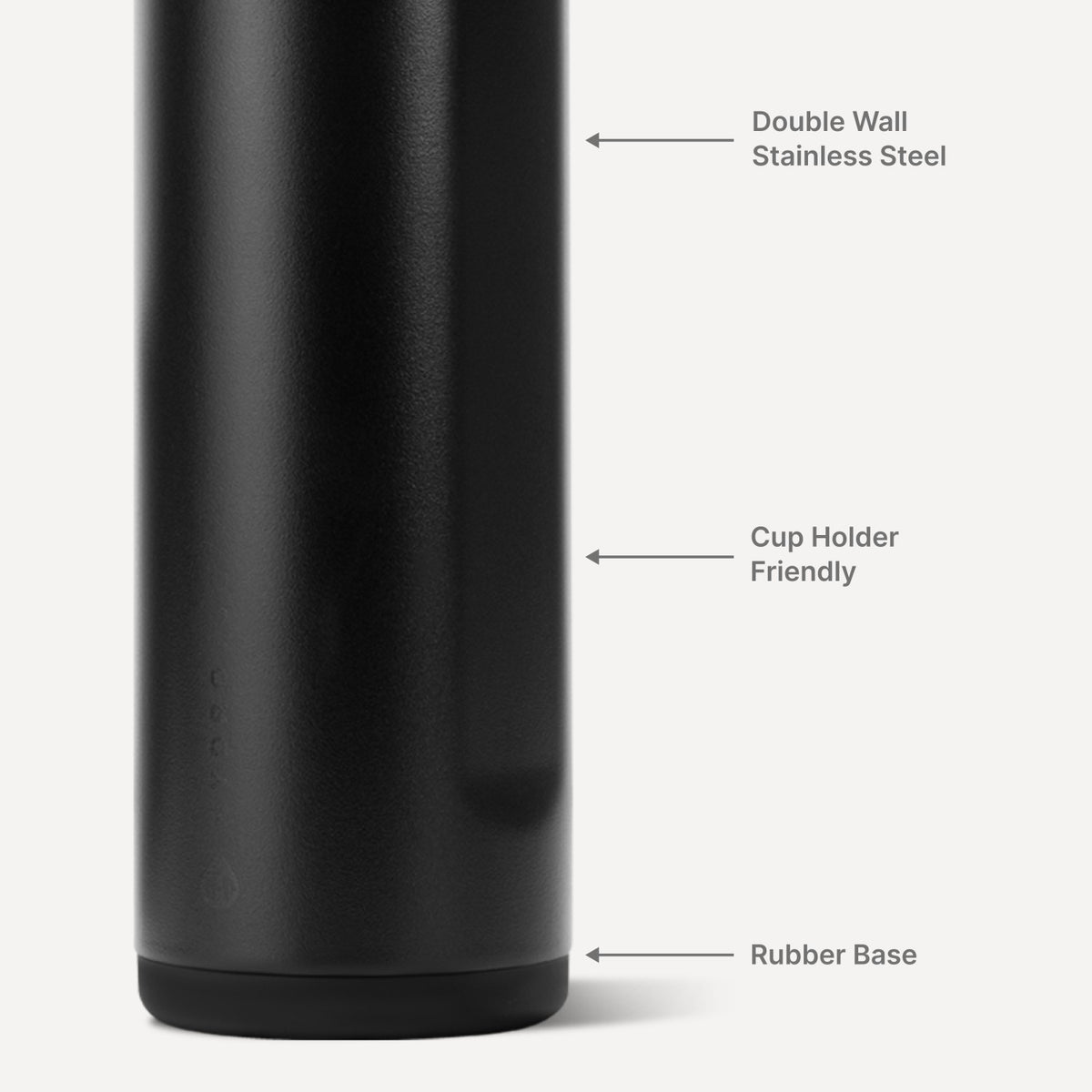 HYDROJUG Special Offer | HydroJug Ease2o 24oz - 2-in-1 Water Bottle with Soft Straw & Chug Spout – Black