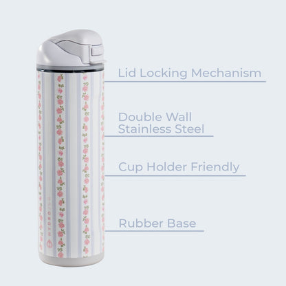 HYDROJUG Signature | HydroJug Ease2o 24oz - 2-in-1 Water Bottle with Soft Straw & Chug Spout – Primrose