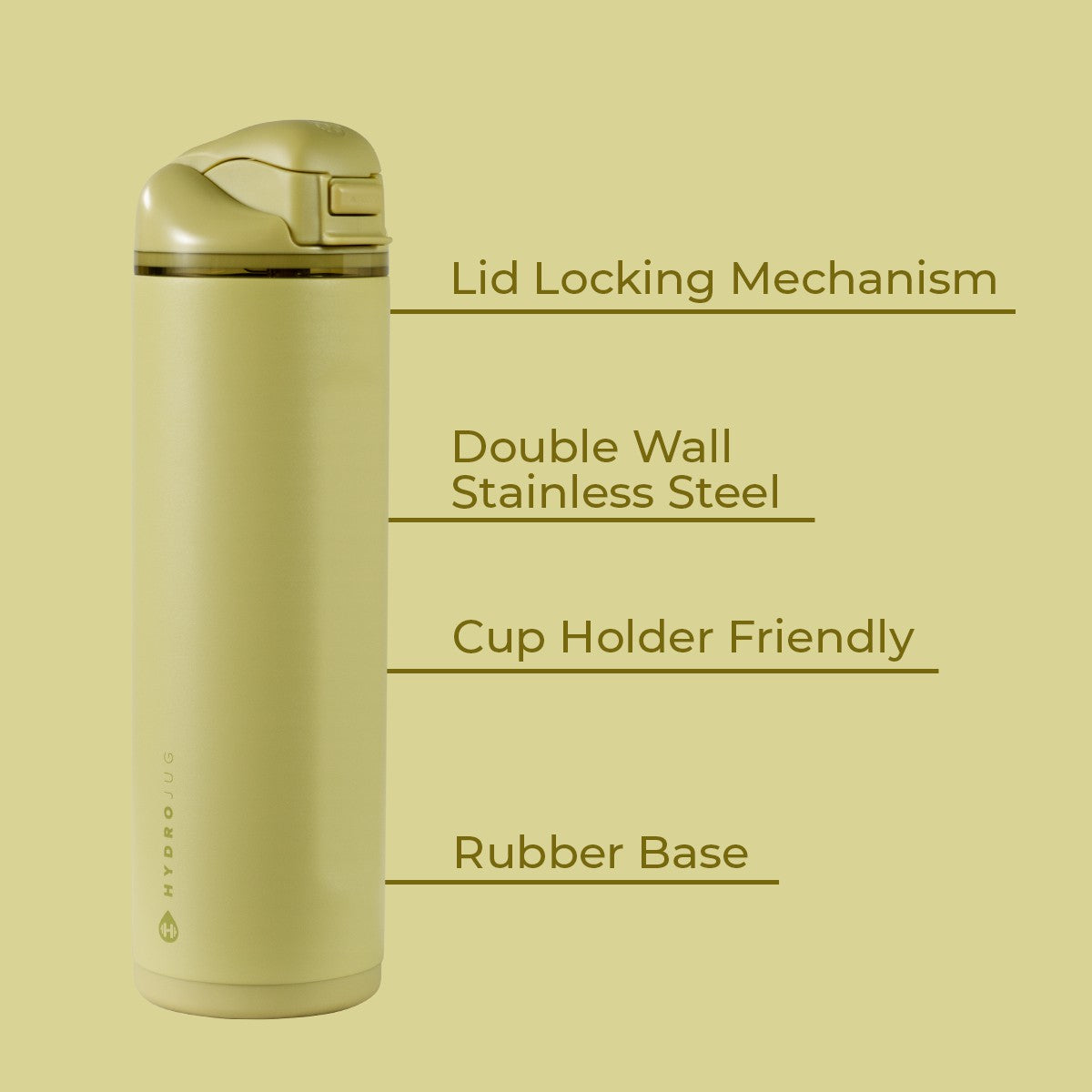 HYDROJUG Discount | HydroJug Ease2o 24oz - 2-in-1 Water Bottle with Soft Straw & Chug Spout – Olive
