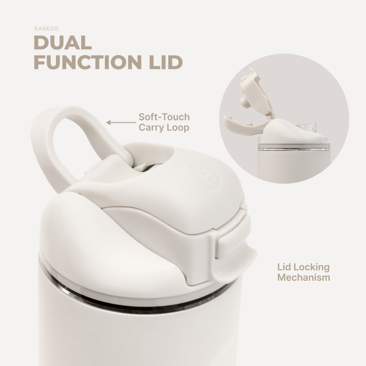 HYDROJUG Latest | HydroJug Ease2o 14oz - Linen