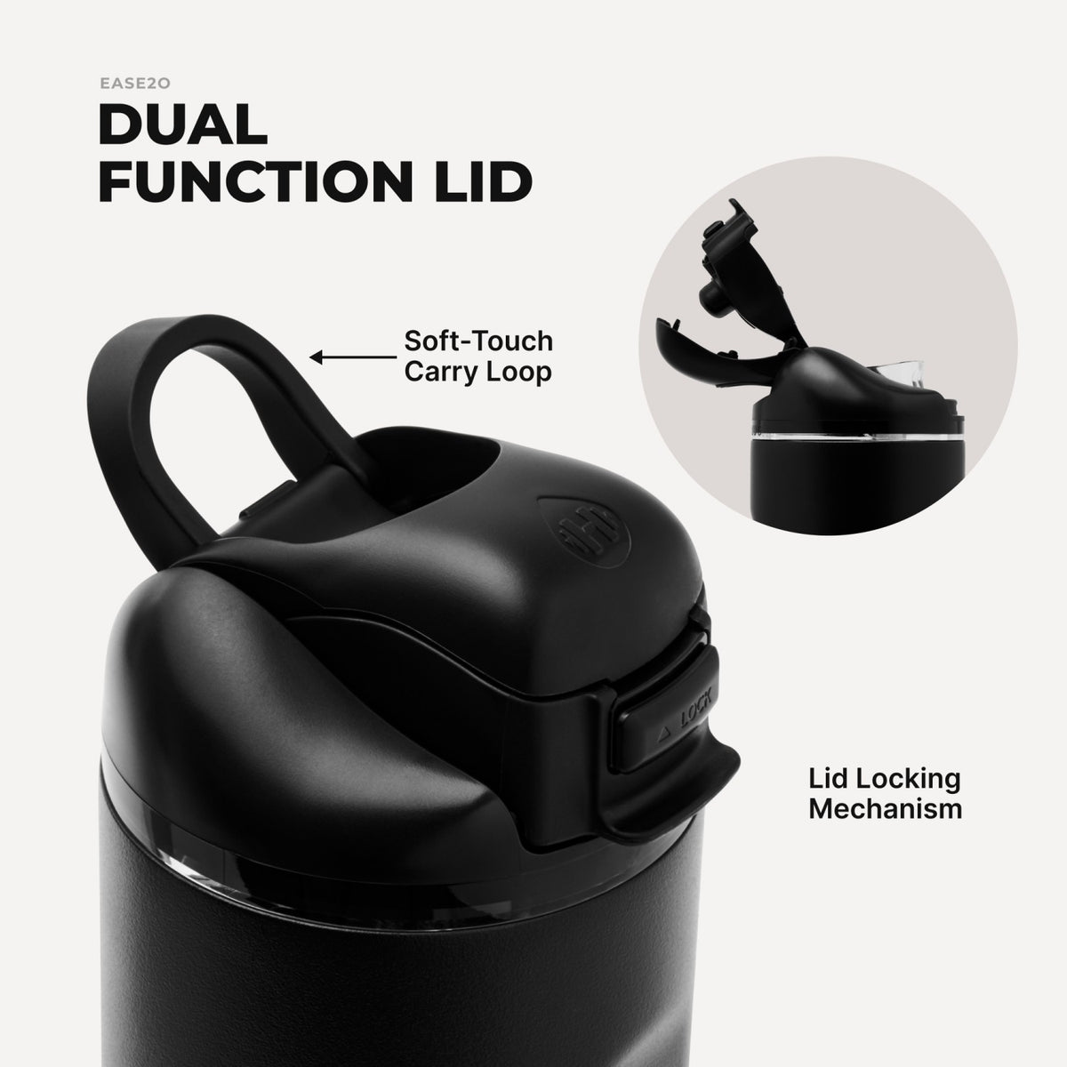 HYDROJUG Best Seller | HydroJug Ease2o 14oz - Black