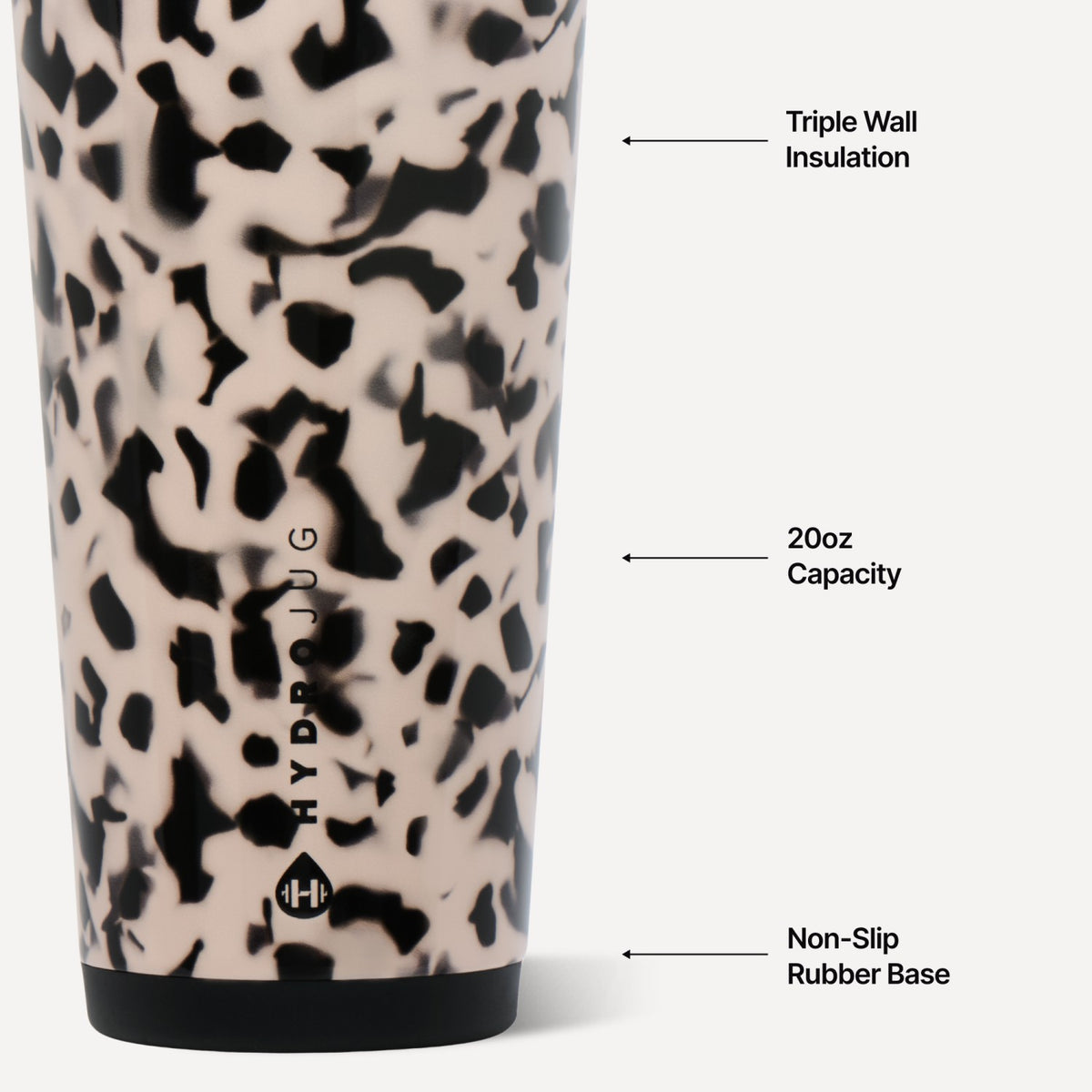HYDROJUG Recommended | HydroJug Everyday Tumbler 20oz - Blonde Tortoise