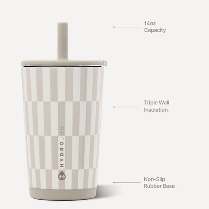HYDROJUG Customer Favorite | HydroJug Everyday Tumbler 14oz - Latte