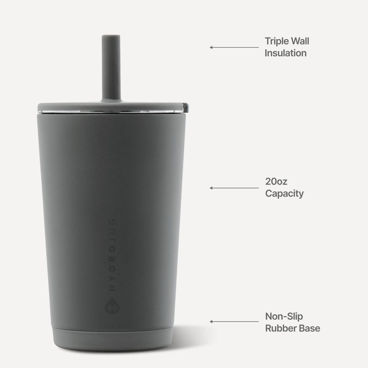 HYDROJUG Customer Favorite | HydroJug Everyday Tumbler 14oz - Stone