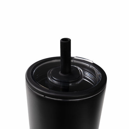 HYDROJUG Quality | HydroJug Everyday Tumbler 20oz - Ceramic-Lined Insulated Tumbler with Straw – Black