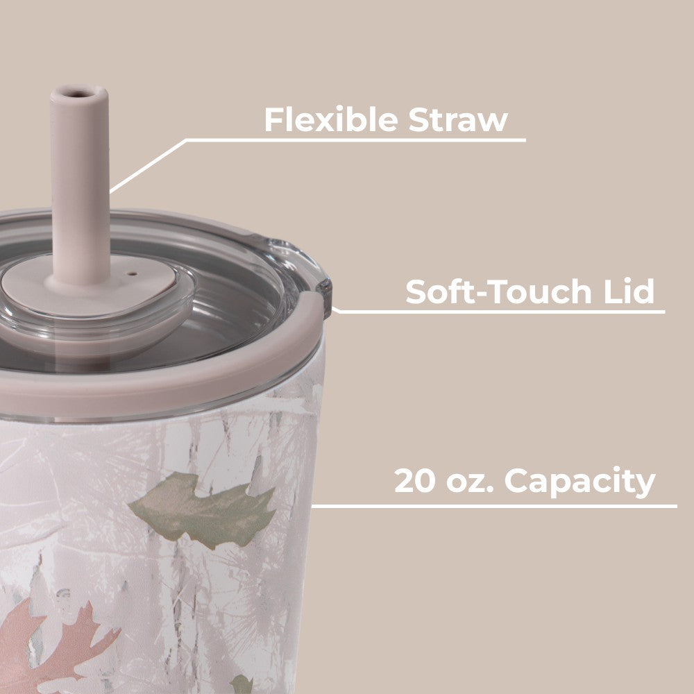 HYDROJUG Everyday | HydroJug Everyday Tumbler 20oz - Ceramic-Lined Insulated Tumbler with Straw – Camo