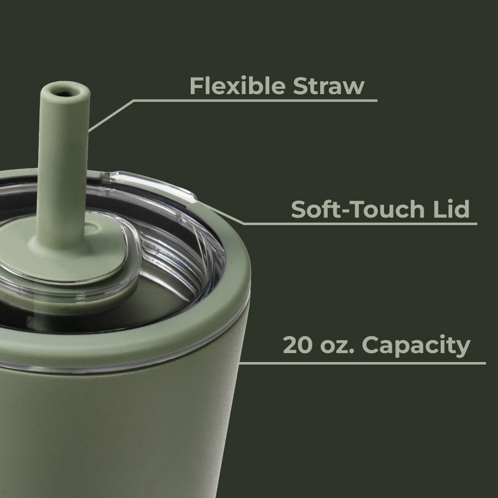 HYDROJUG Hot Sale | HydroJug Everyday Tumbler 20oz - Ceramic-Lined Insulated Tumbler with Straw – Courtyard