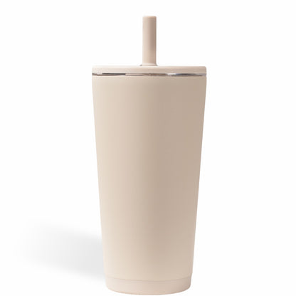 HYDROJUG Essential | HydroJug Everyday Tumbler 20oz - Ceramic-Lined Insulated Tumbler with Straw – Dune
