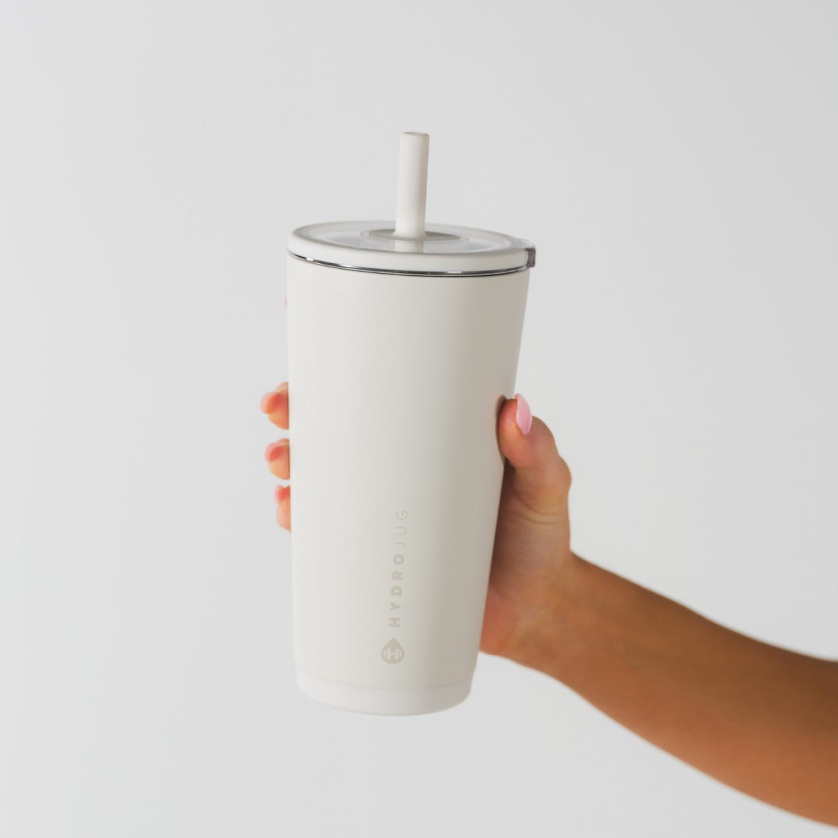 HYDROJUG Signature | HydroJug Everyday Tumbler 20oz - Ceramic-Lined Insulated Tumbler with Straw – Linen