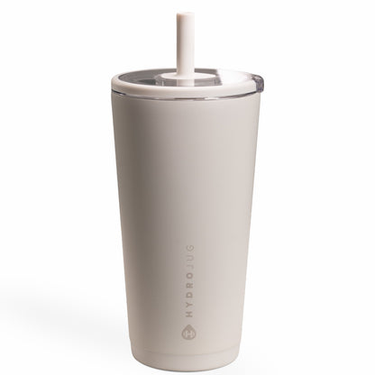 HYDROJUG Signature | HydroJug Everyday Tumbler 20oz - Ceramic-Lined Insulated Tumbler with Straw – Linen