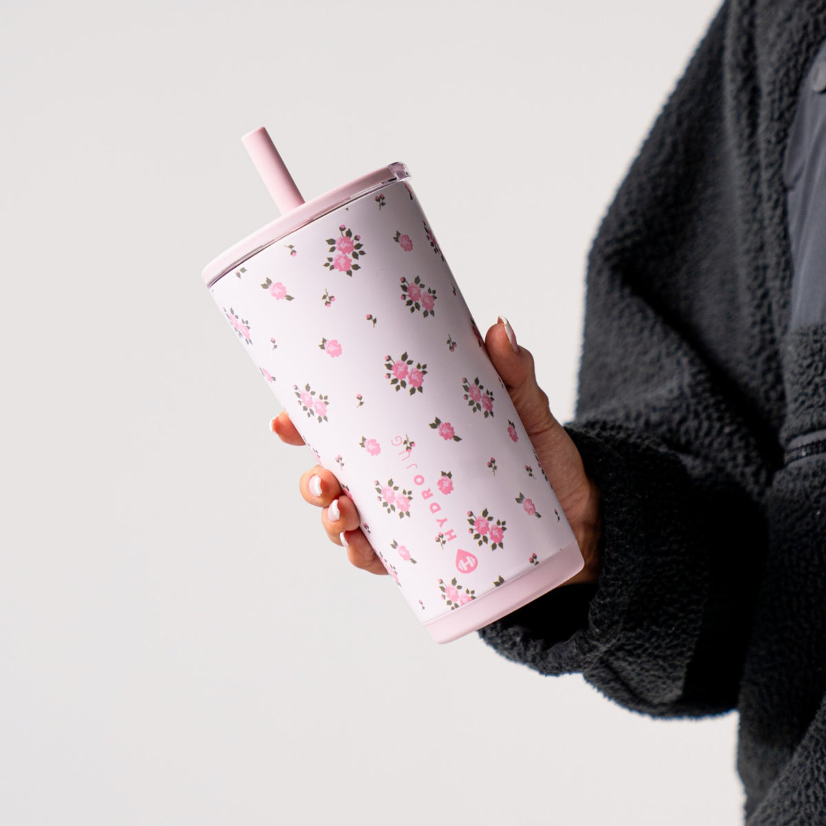 HYDROJUG New | HydroJug Everyday Tumbler 20oz - Ceramic-Lined Insulated Tumbler with Straw – Wildrose