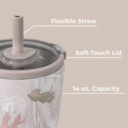 HYDROJUG Great Value | HydroJug Everyday Tumbler 14oz - Ceramic-Lined Spill-Free Kids Tumbler – Camo
