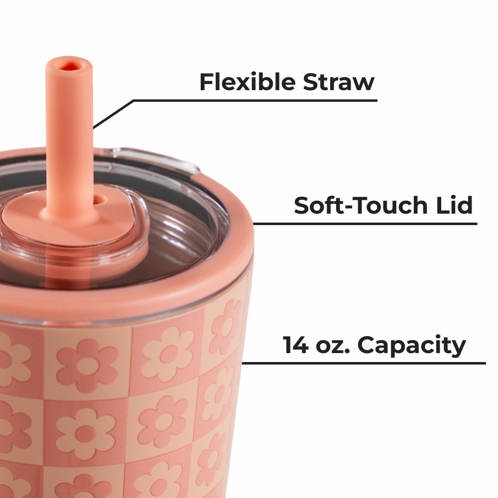 HYDROJUG Top Pick | HydroJug Everyday Tumbler 14oz - Ceramic-Lined Spill-Free Kids Tumbler – Daisy Checkers