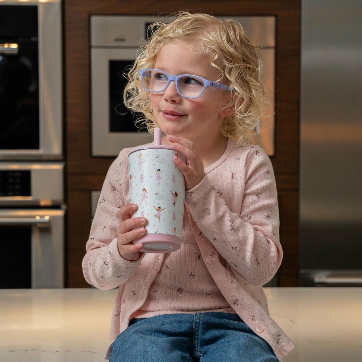 HYDROJUG Sale | HydroJug Everyday Tumbler 14oz - Ceramic-Lined Spill-Free Kids Tumbler – Ballerina