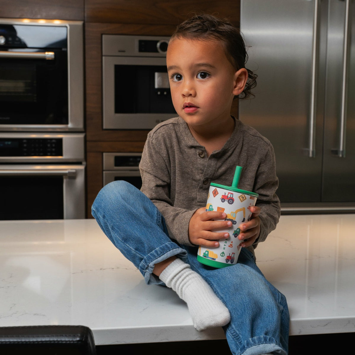 HYDROJUG Classic | HydroJug Everyday Tumbler 14oz - Ceramic-Lined Spill-Free Kids Tumbler – Under Construction