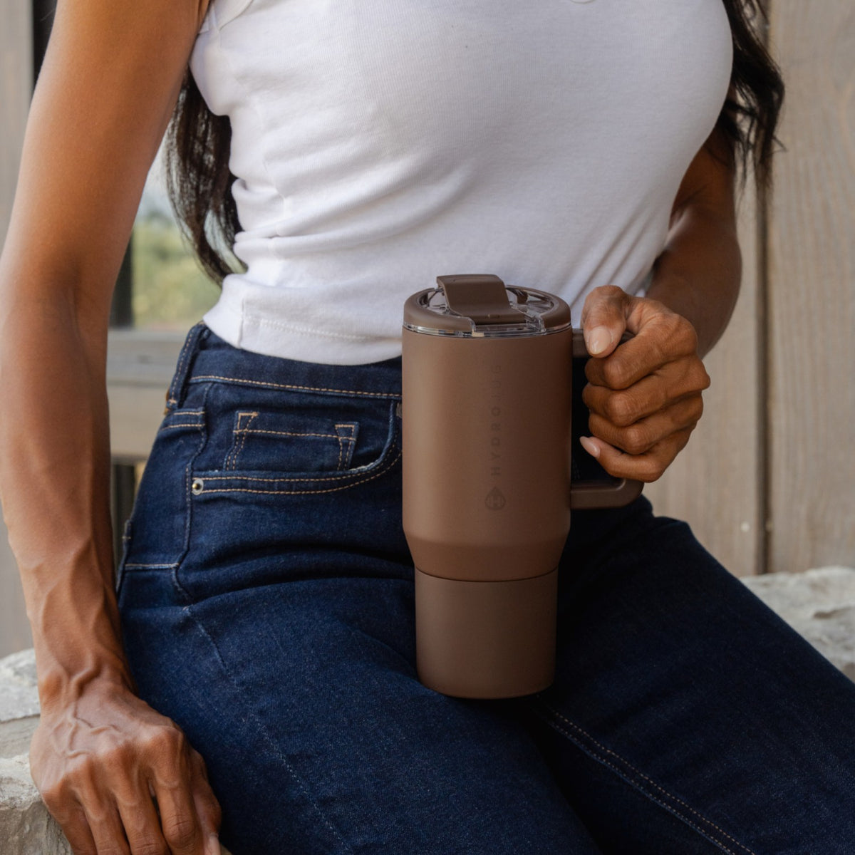 HYDROJUG Signature | HydroJug Coffee Traveler 20oz - Chestnut