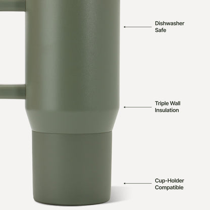 HYDROJUG Value | HydroJug Coffee Traveler 20oz - Ceramic-Lined Insulated Travel Mug – Courtyard