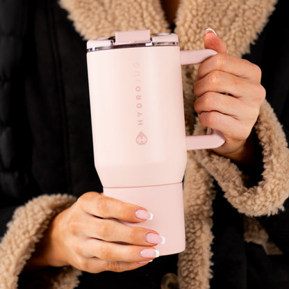 HYDROJUG Value | HydroJug Coffee Traveler 20oz - Ceramic-Lined Insulated Travel Mug – Dusty Rose