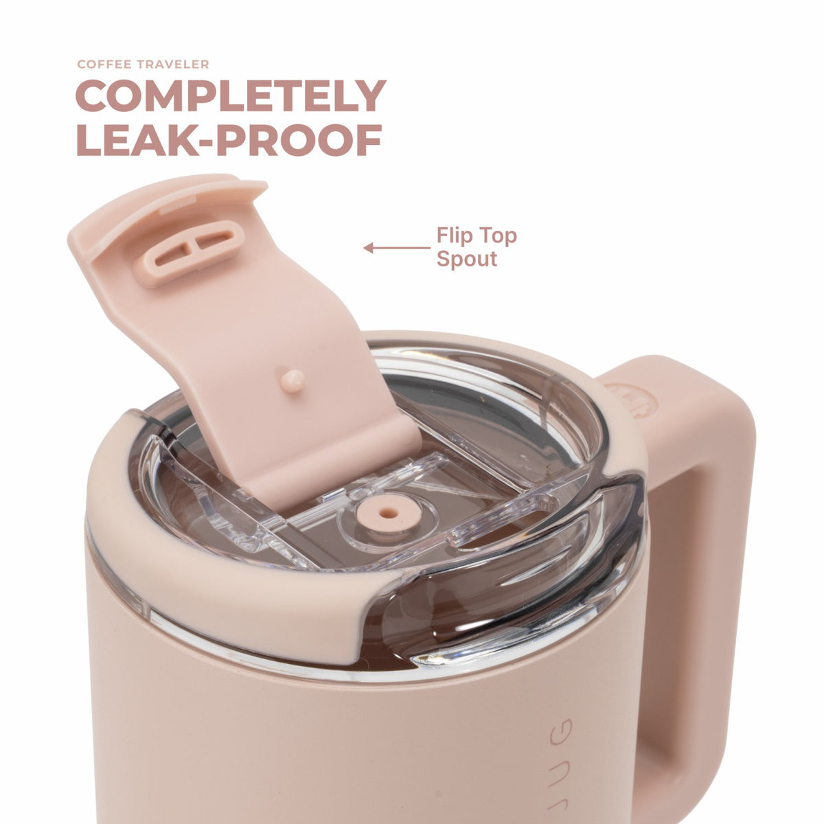 HYDROJUG Value | HydroJug Coffee Traveler 20oz - Ceramic-Lined Insulated Travel Mug – Dusty Rose