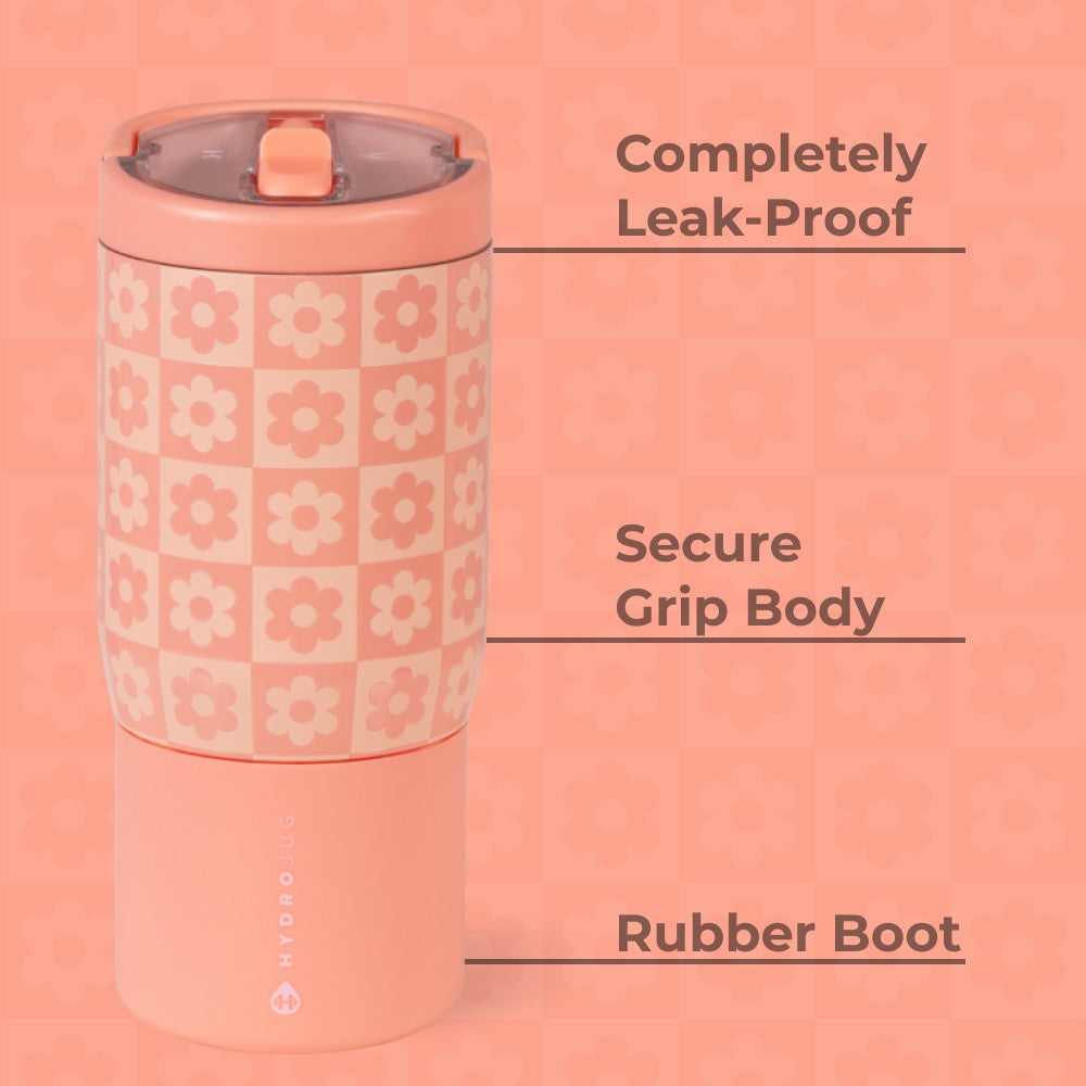 HYDROJUG Top Pick | HydroJug Sport 14oz - Compact Leakproof Kids Water Bottle – Daisy Checkers