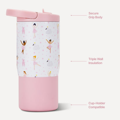 HYDROJUG Best Price | HydroJug Sport 14oz - Compact Leakproof Kids Water Bottle – Ballerina