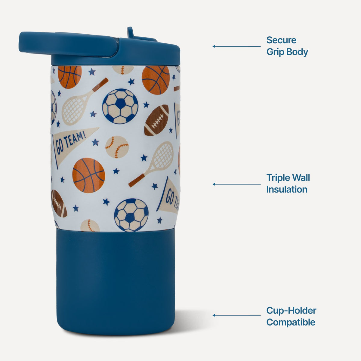 HYDROJUG Hot Sale | HydroJug Sport 14oz - Compact Leakproof Kids Water Bottle – All-Stars
