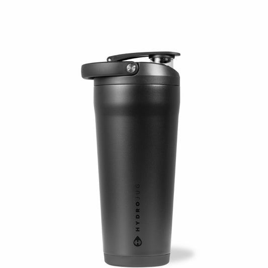 HYDROJUG Latest | HydroJug Insulated Shaker 24oz - Stainless Steel Protein Shaker, Silent Grate – Black