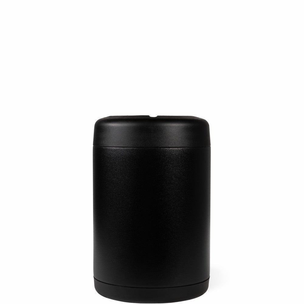 HYDROJUG Everyday | HydroJug Can Cooler 12oz - 2-in-1 Insulated Standard Can Cooler, Screw-Top Lock – Black