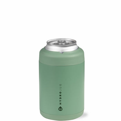 HYDROJUG Trusted | HydroJug Can Cooler 12oz - 2-in-1 Insulated Standard Can Cooler, Screw-Top Lock – Sage