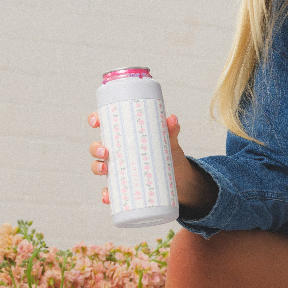 HYDROJUG Premium | HydroJug Slim Can Cooler 12oz - Insulated Stainless Steel Skinny Can Holder – Primrose