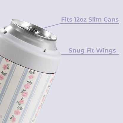 HYDROJUG Premium | HydroJug Slim Can Cooler 12oz - Insulated Stainless Steel Skinny Can Holder – Primrose