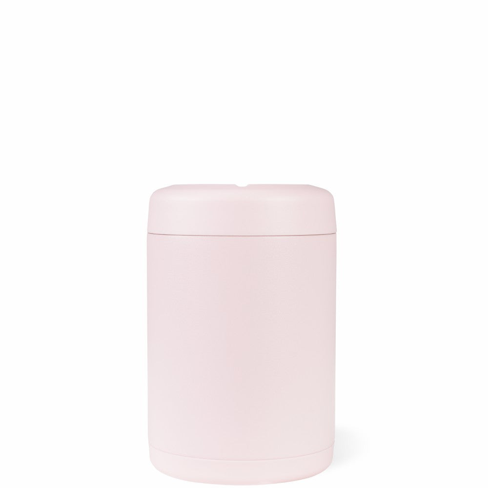 HYDROJUG Exclusive | HydroJug Can Cooler 12oz - 2-in-1 Insulated Standard Can Cooler, Screw-Top Lock – Pink Sand