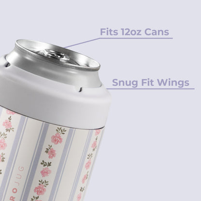 HYDROJUG Trending | HydroJug Can Cooler 12oz - 2-in-1 Insulated Standard Can Cooler, Screw-Top Lock – Primrose